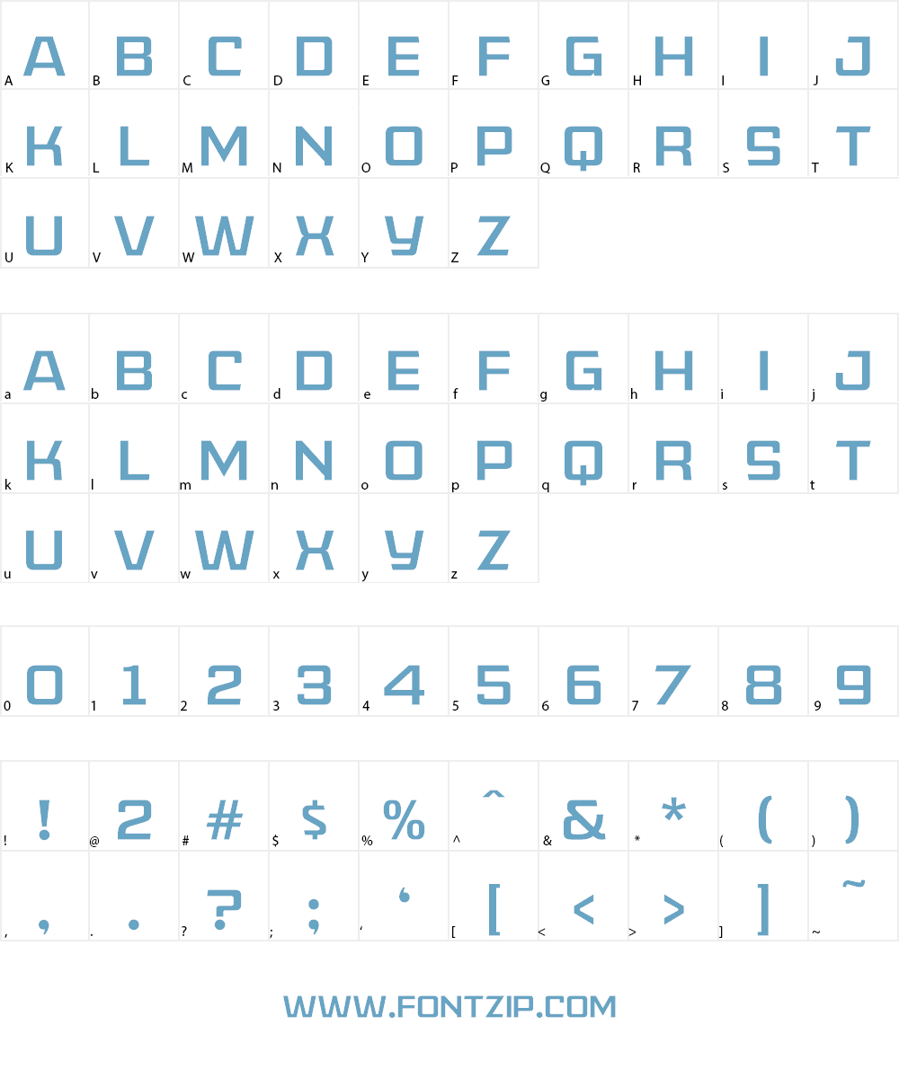 American Captain Patrius 02 FRE Font Character